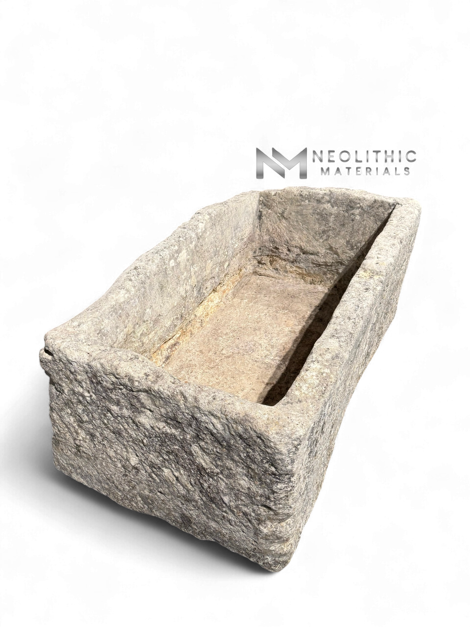 Antique French Limestone Trough - Image 3